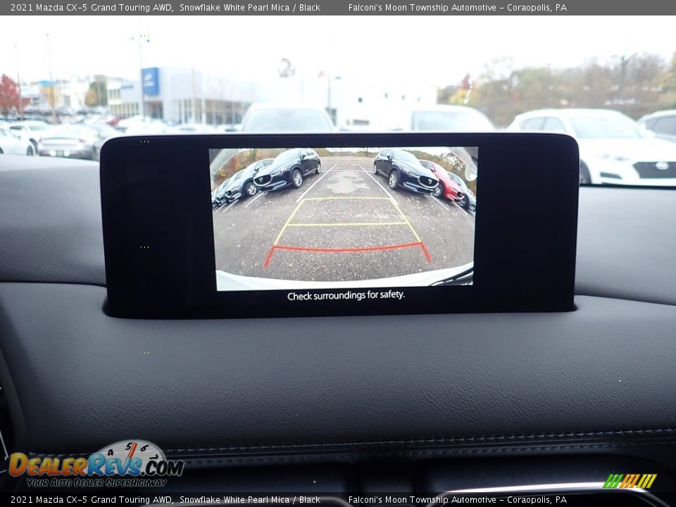 2021 Mazda CX-5 Grand Touring AWD Snowflake White Pearl Mica / Black Photo #15