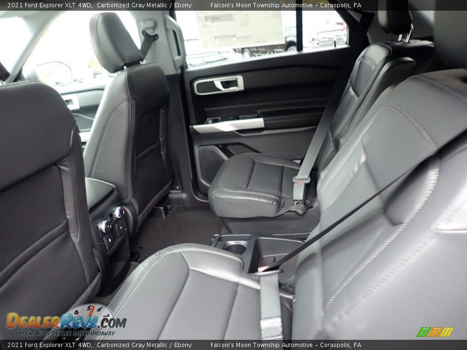Rear Seat of 2021 Ford Explorer XLT 4WD Photo #8
