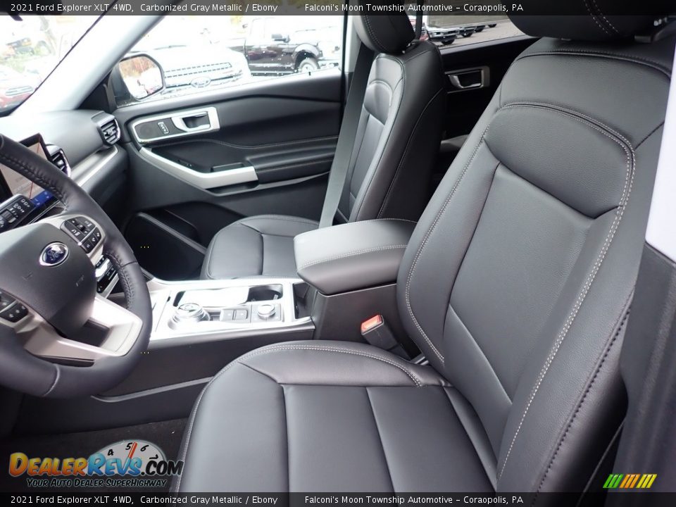 Front Seat of 2021 Ford Explorer XLT 4WD Photo #11