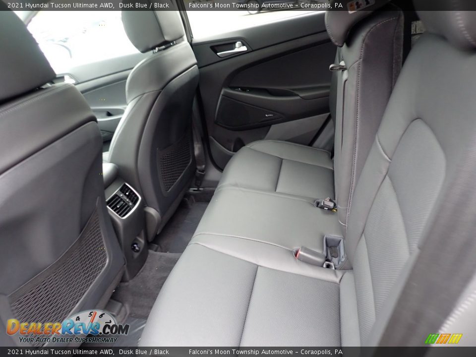 2021 Hyundai Tucson Ulitimate AWD Dusk Blue / Black Photo #8