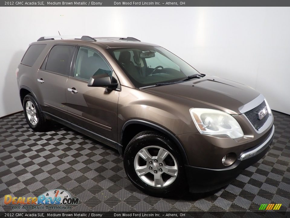 Front 3/4 View of 2012 GMC Acadia SLE Photo #2