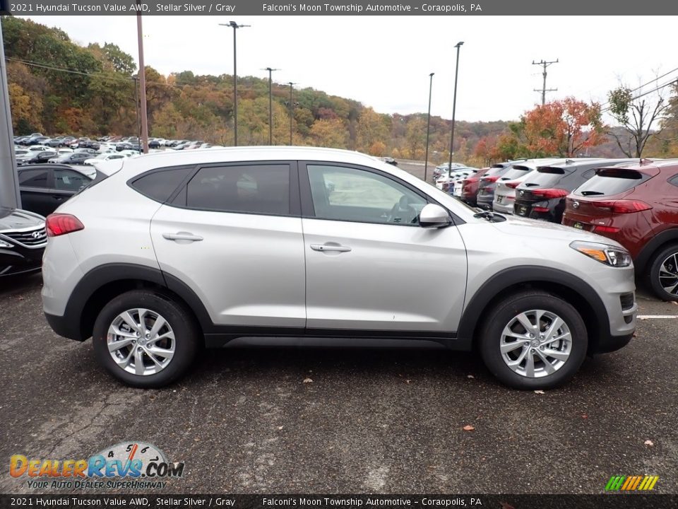 Stellar Silver 2021 Hyundai Tucson Value AWD Photo #1