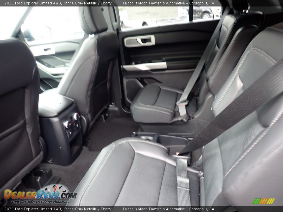 Rear Seat of 2021 Ford Explorer Limited 4WD Photo #8