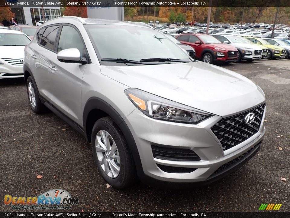 2021 Hyundai Tucson Value AWD Stellar Silver / Gray Photo #3