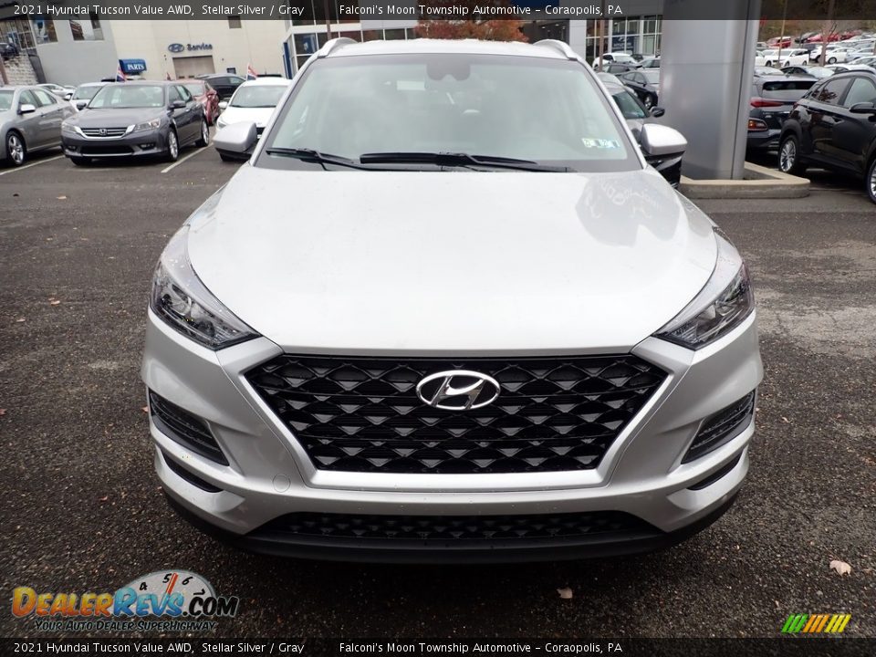 2021 Hyundai Tucson Value AWD Stellar Silver / Gray Photo #4