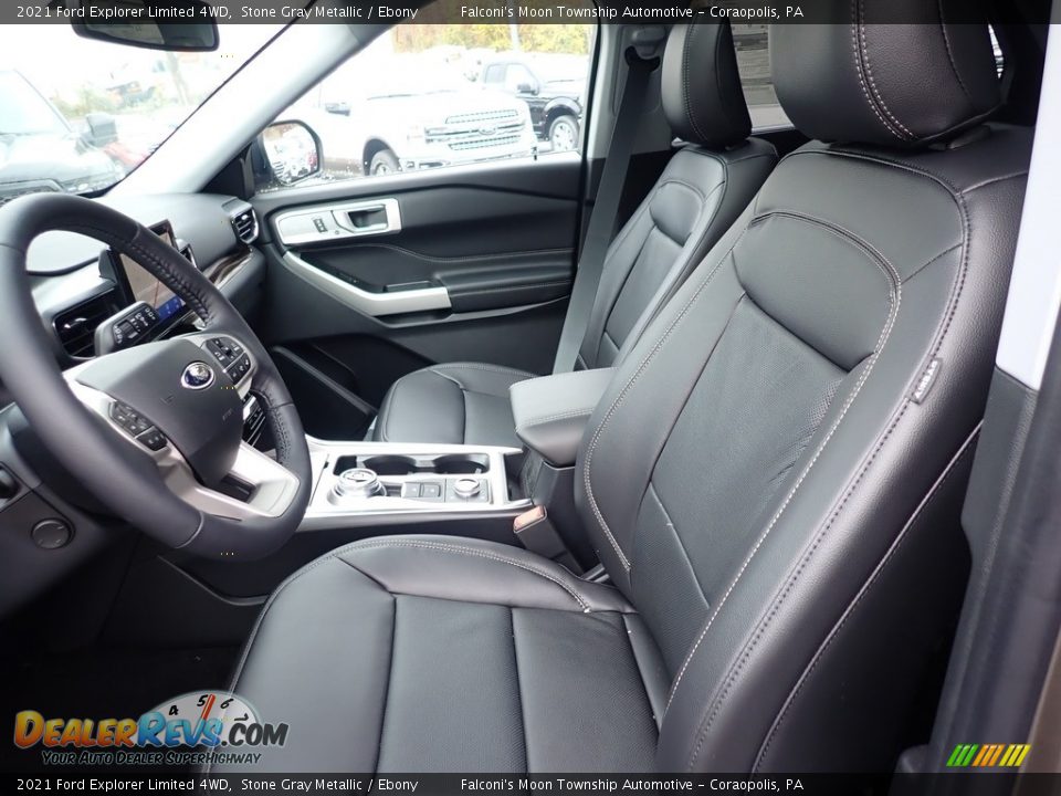 Front Seat of 2021 Ford Explorer Limited 4WD Photo #11