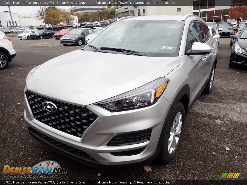 2021 Hyundai Tucson Value AWD Stellar Silver / Gray Photo #5