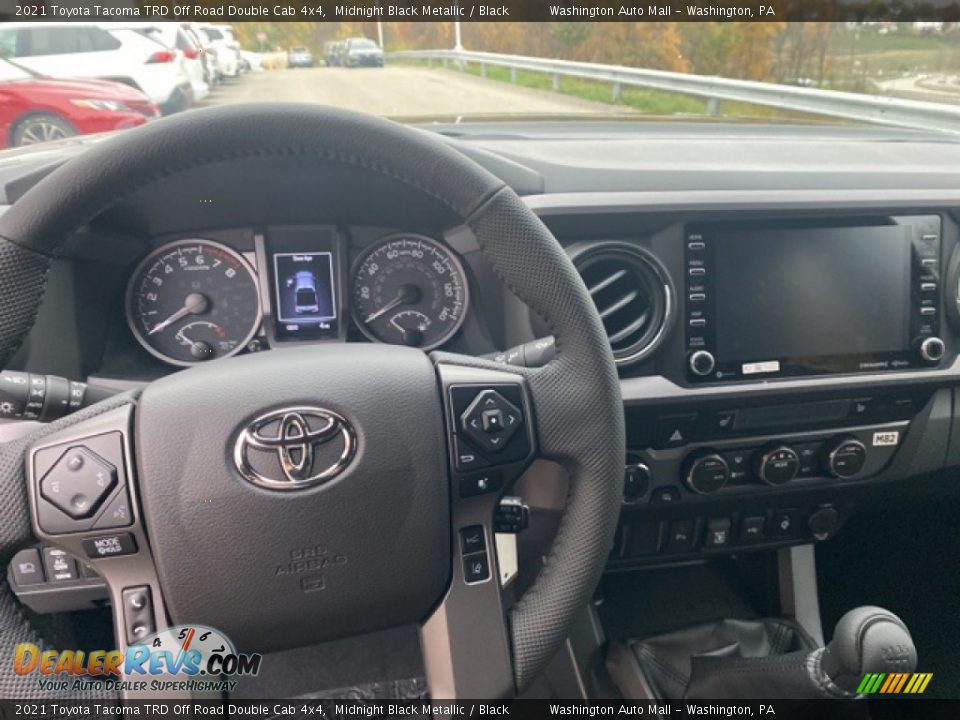 Dashboard of 2021 Toyota Tacoma TRD Off Road Double Cab 4x4 Photo #7