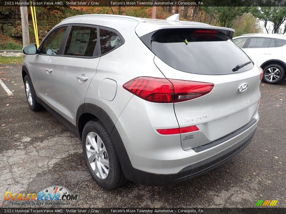 2021 Hyundai Tucson Value AWD Stellar Silver / Gray Photo #6