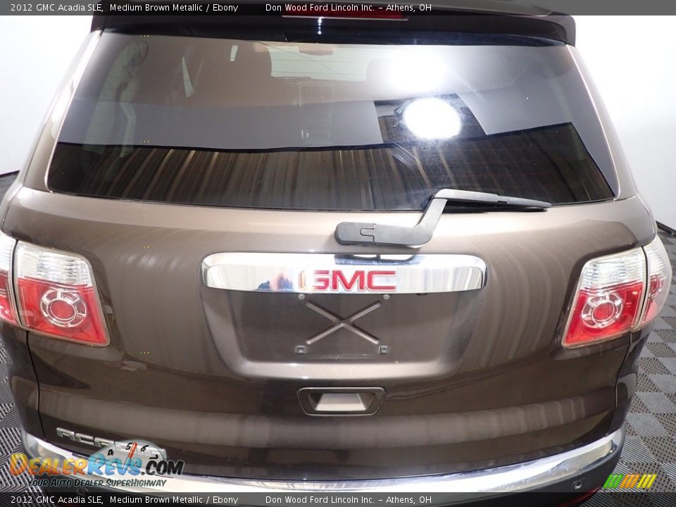 2012 GMC Acadia SLE Medium Brown Metallic / Ebony Photo #11