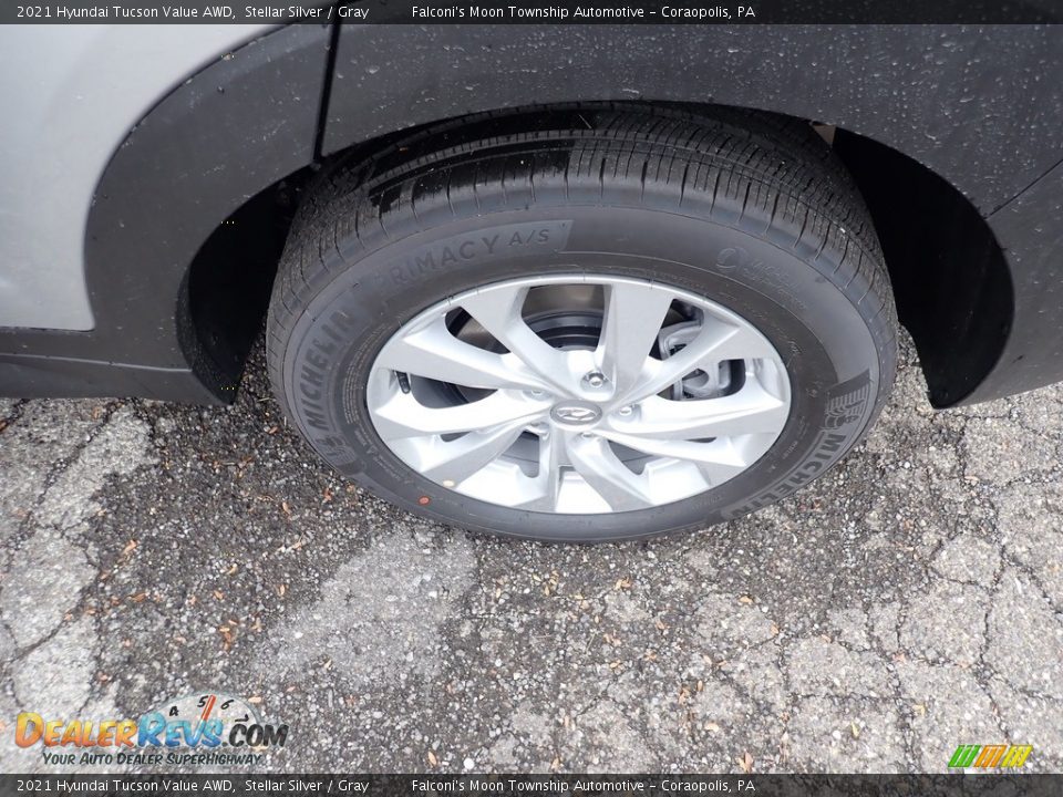 2021 Hyundai Tucson Value AWD Stellar Silver / Gray Photo #7