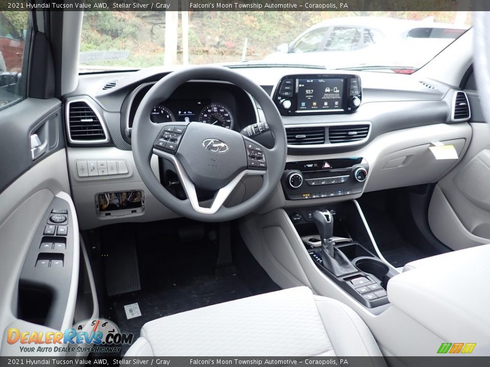 Gray Interior - 2021 Hyundai Tucson Value AWD Photo #9