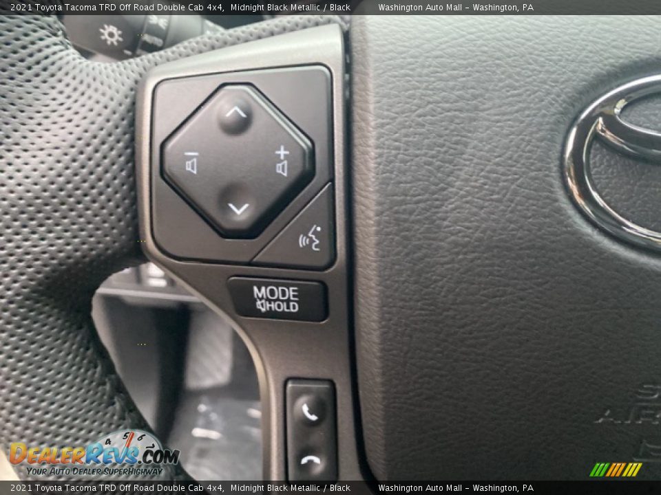 2021 Toyota Tacoma TRD Off Road Double Cab 4x4 Steering Wheel Photo #13