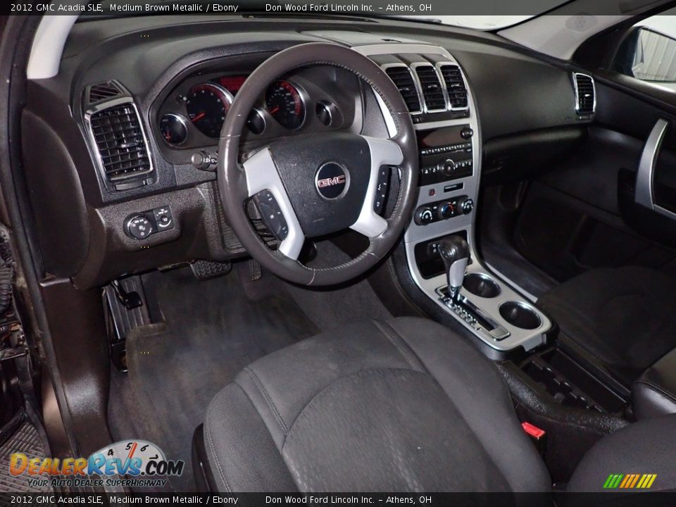 2012 GMC Acadia SLE Medium Brown Metallic / Ebony Photo #18