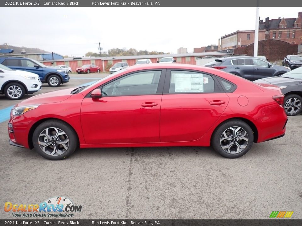 Currant Red 2021 Kia Forte LXS Photo #6