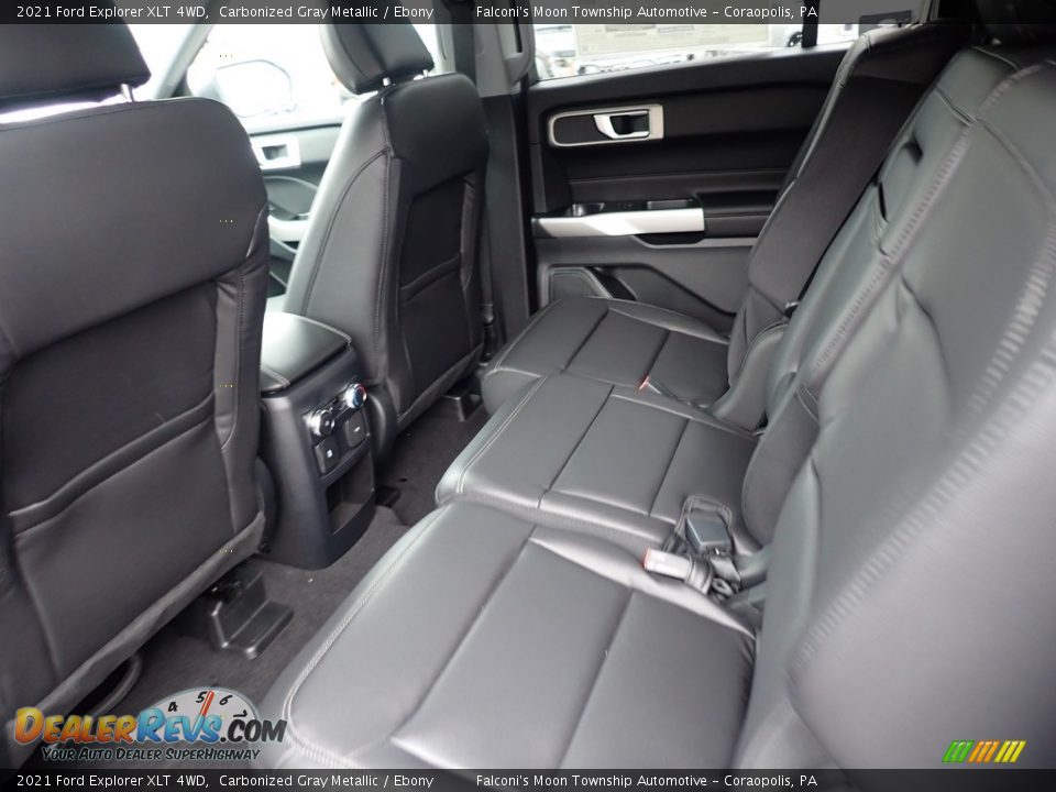 2021 Ford Explorer XLT 4WD Carbonized Gray Metallic / Ebony Photo #8