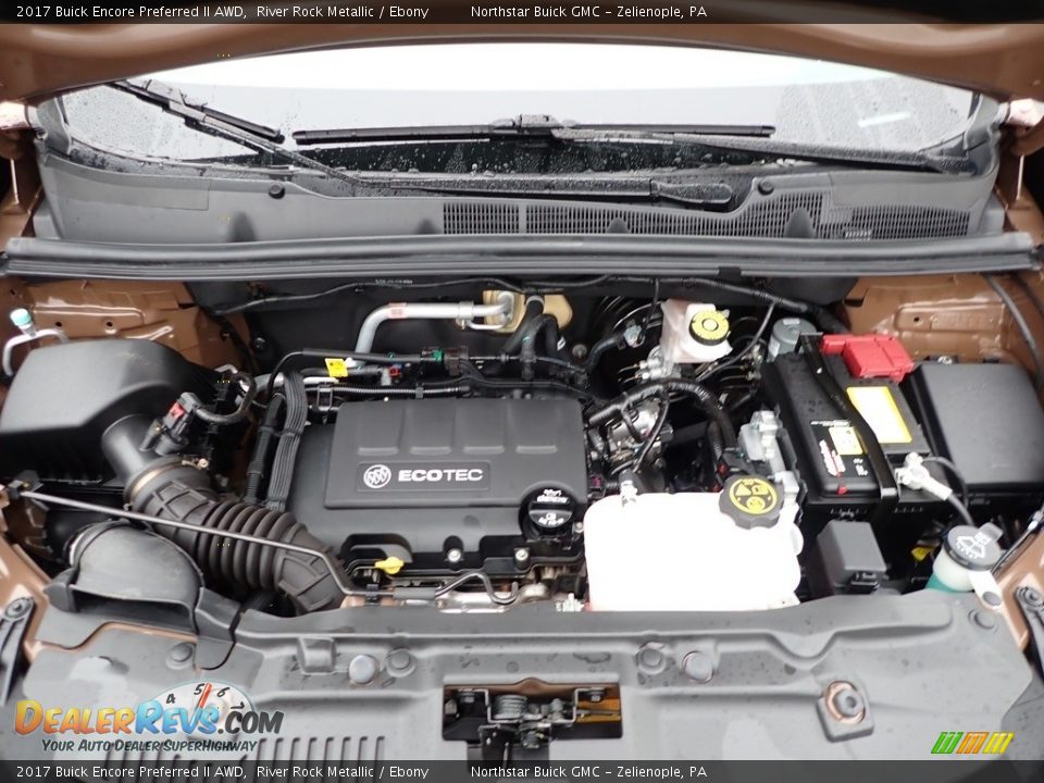 2017 Buick Encore Preferred II AWD River Rock Metallic / Ebony Photo #2