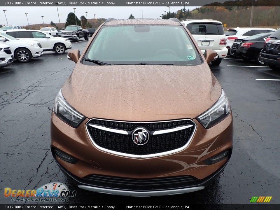 2017 Buick Encore Preferred II AWD River Rock Metallic / Ebony Photo #3