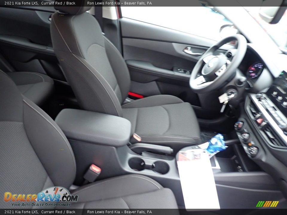 2021 Kia Forte LXS Currant Red / Black Photo #10