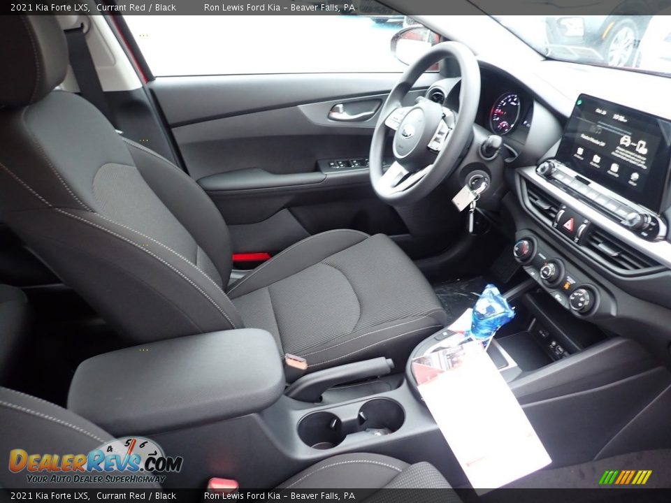 2021 Kia Forte LXS Currant Red / Black Photo #11