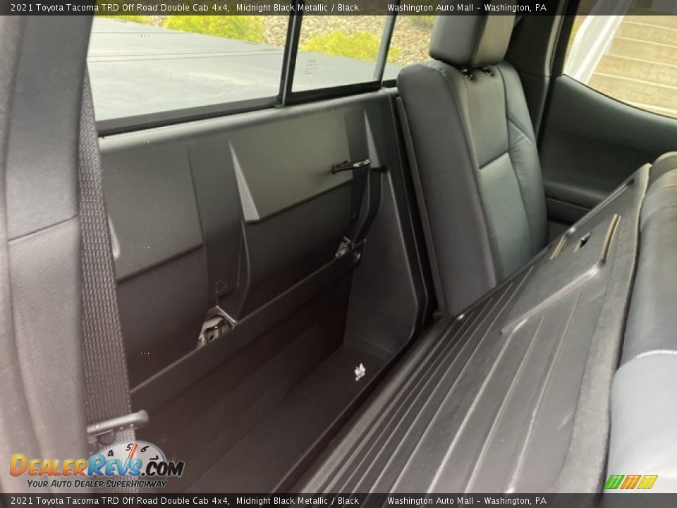 2021 Toyota Tacoma TRD Off Road Double Cab 4x4 Midnight Black Metallic / Black Photo #25