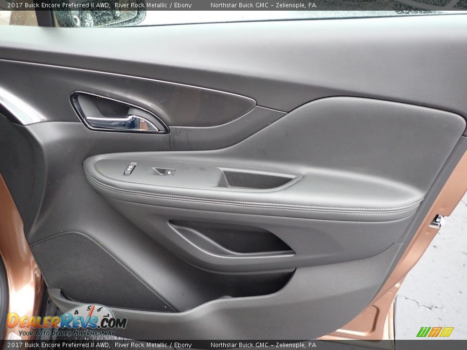 2017 Buick Encore Preferred II AWD River Rock Metallic / Ebony Photo #6