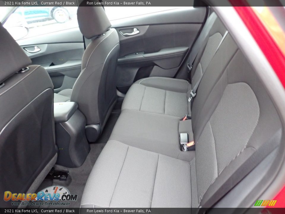 2021 Kia Forte LXS Currant Red / Black Photo #12