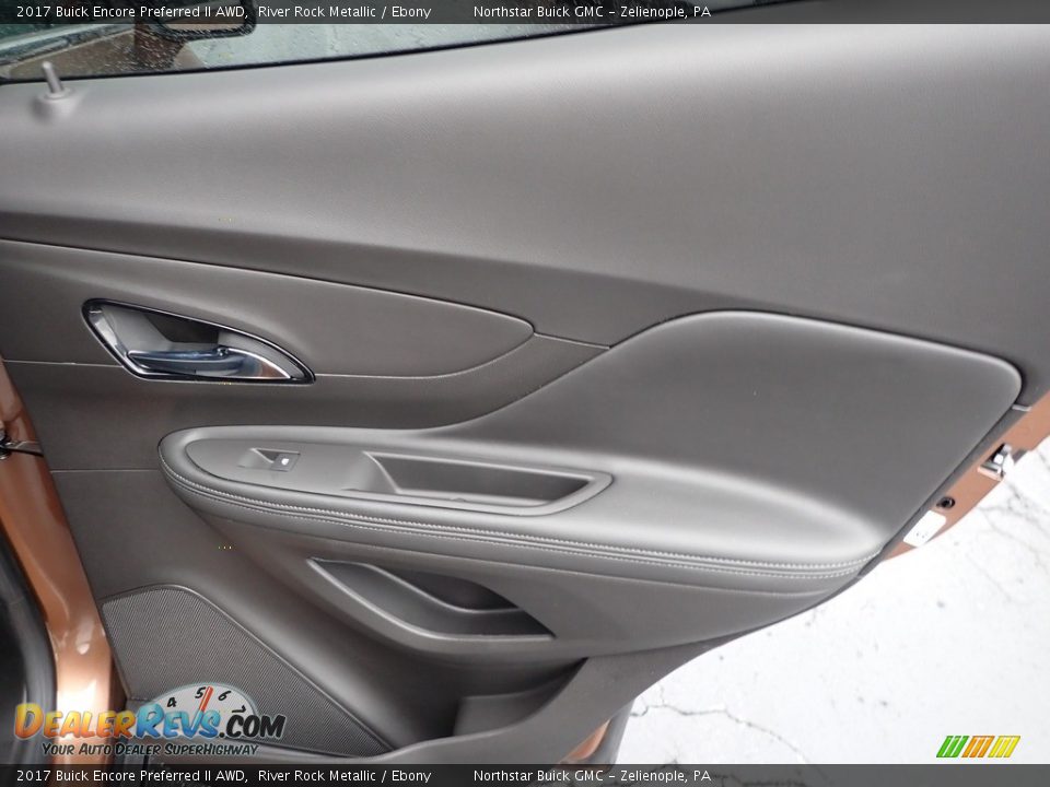 2017 Buick Encore Preferred II AWD River Rock Metallic / Ebony Photo #7