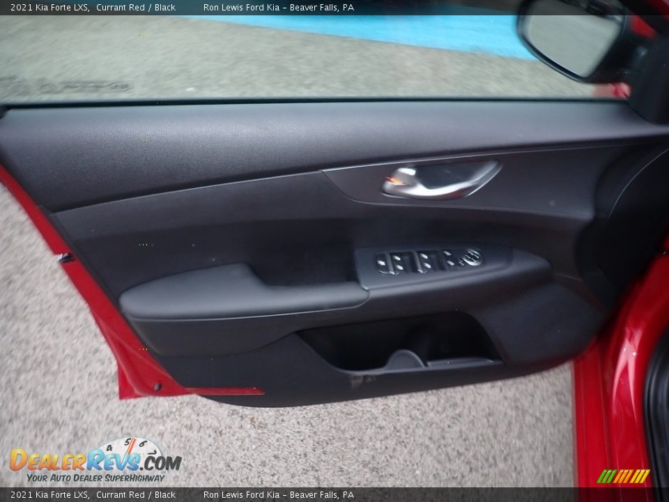 2021 Kia Forte LXS Currant Red / Black Photo #13
