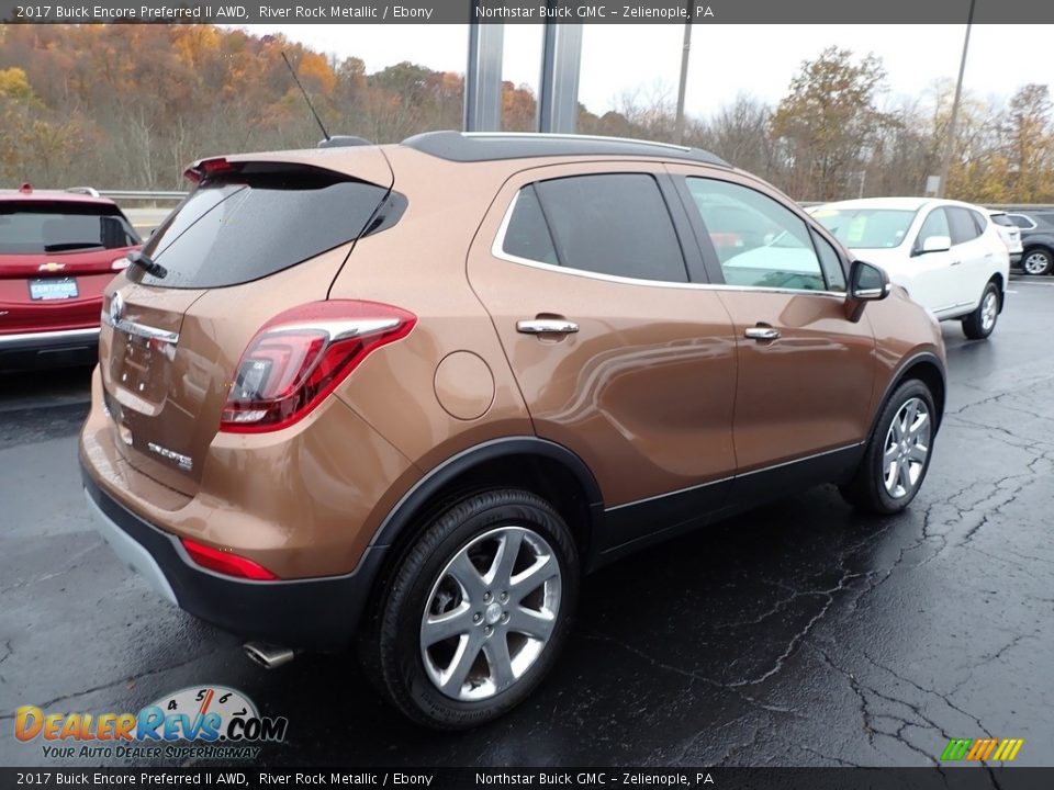 2017 Buick Encore Preferred II AWD River Rock Metallic / Ebony Photo #8
