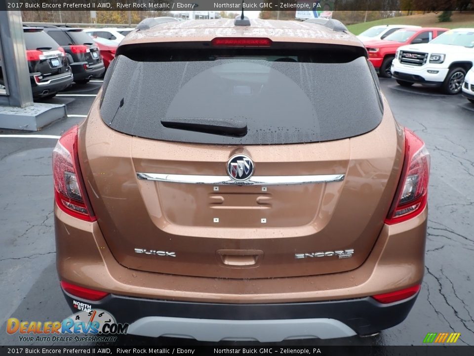 2017 Buick Encore Preferred II AWD River Rock Metallic / Ebony Photo #9