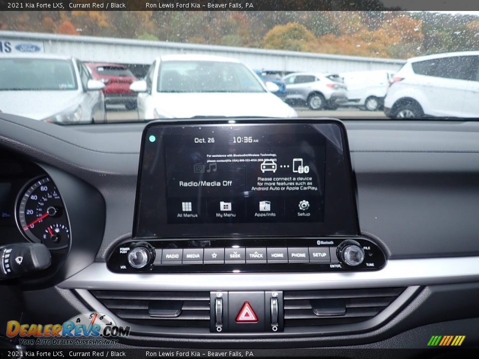 2021 Kia Forte LXS Currant Red / Black Photo #16