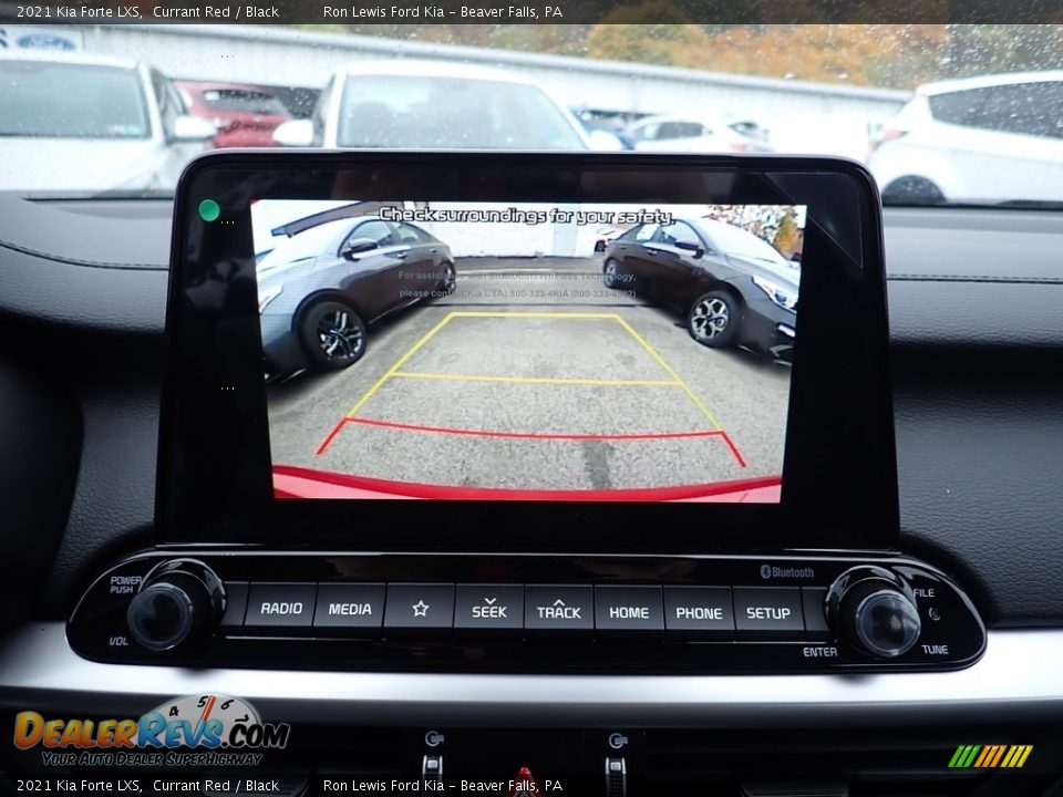 2021 Kia Forte LXS Currant Red / Black Photo #17