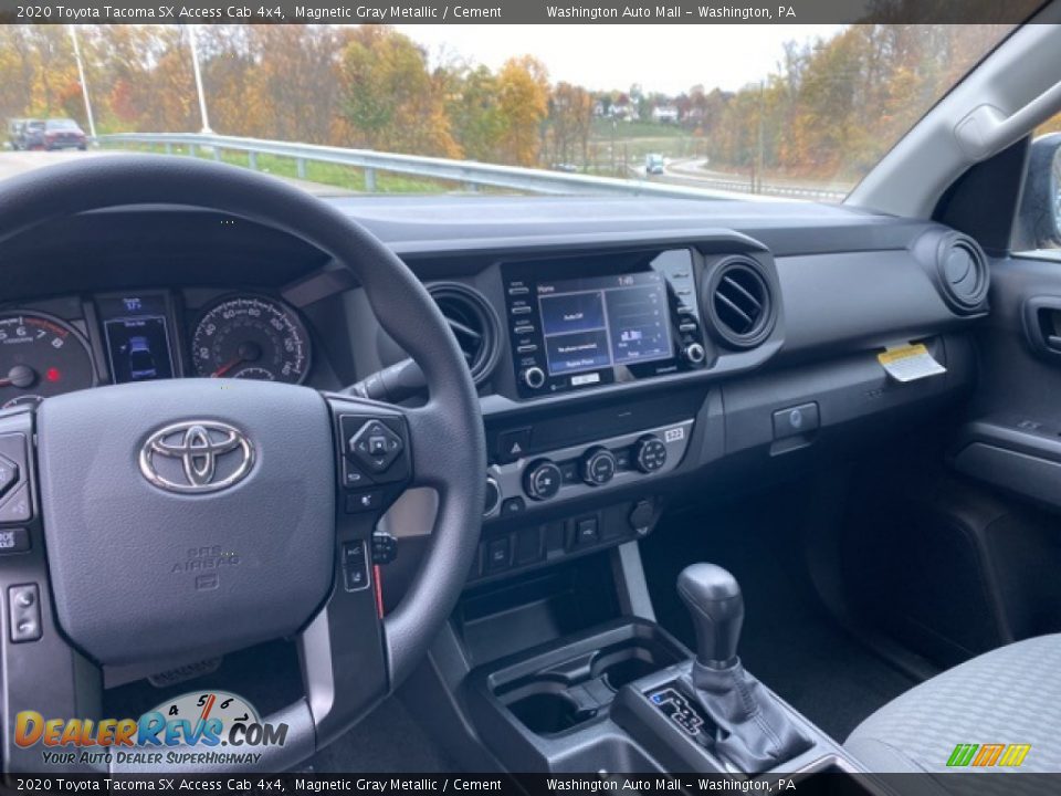 2020 Toyota Tacoma SX Access Cab 4x4 Magnetic Gray Metallic / Cement Photo #3