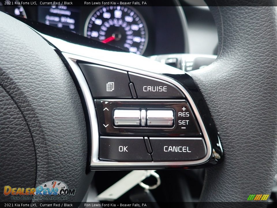 2021 Kia Forte LXS Steering Wheel Photo #18