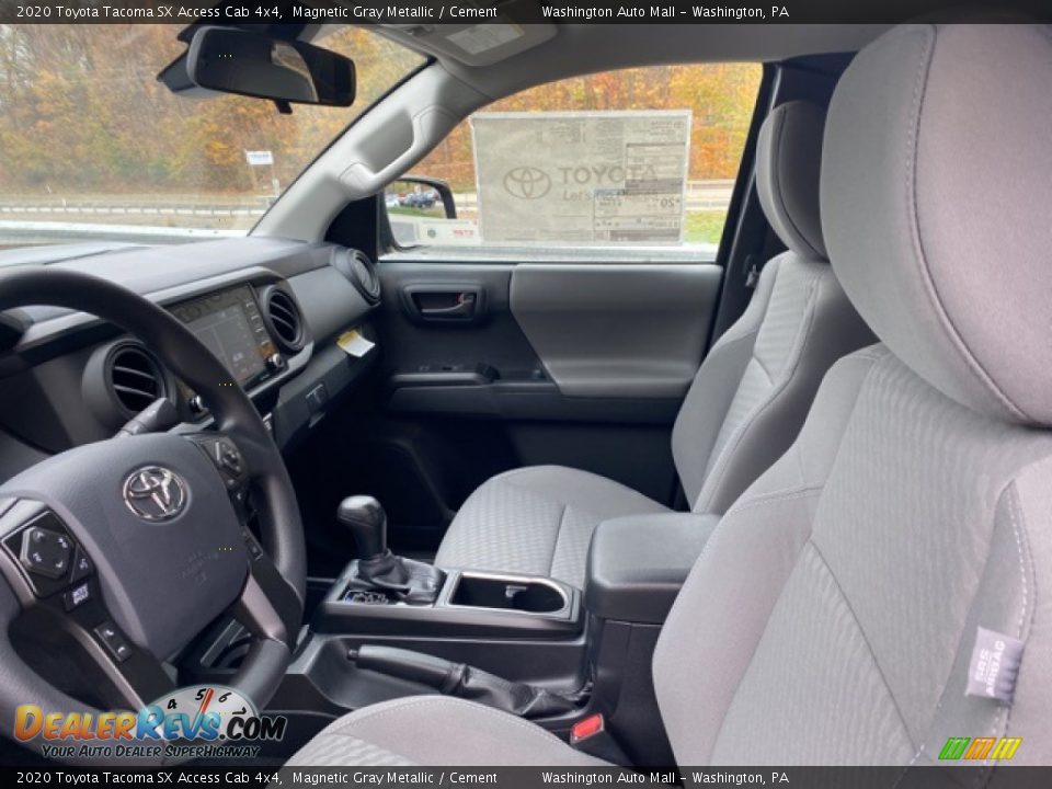 2020 Toyota Tacoma SX Access Cab 4x4 Magnetic Gray Metallic / Cement Photo #4