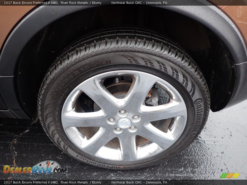 2017 Buick Encore Preferred II AWD River Rock Metallic / Ebony Photo #13