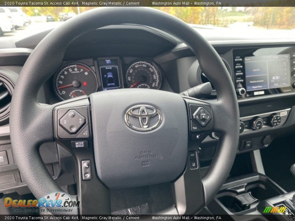 2020 Toyota Tacoma SX Access Cab 4x4 Magnetic Gray Metallic / Cement Photo #6