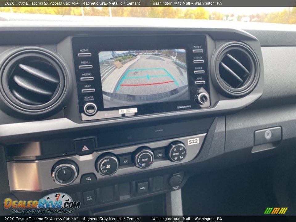 2020 Toyota Tacoma SX Access Cab 4x4 Magnetic Gray Metallic / Cement Photo #8