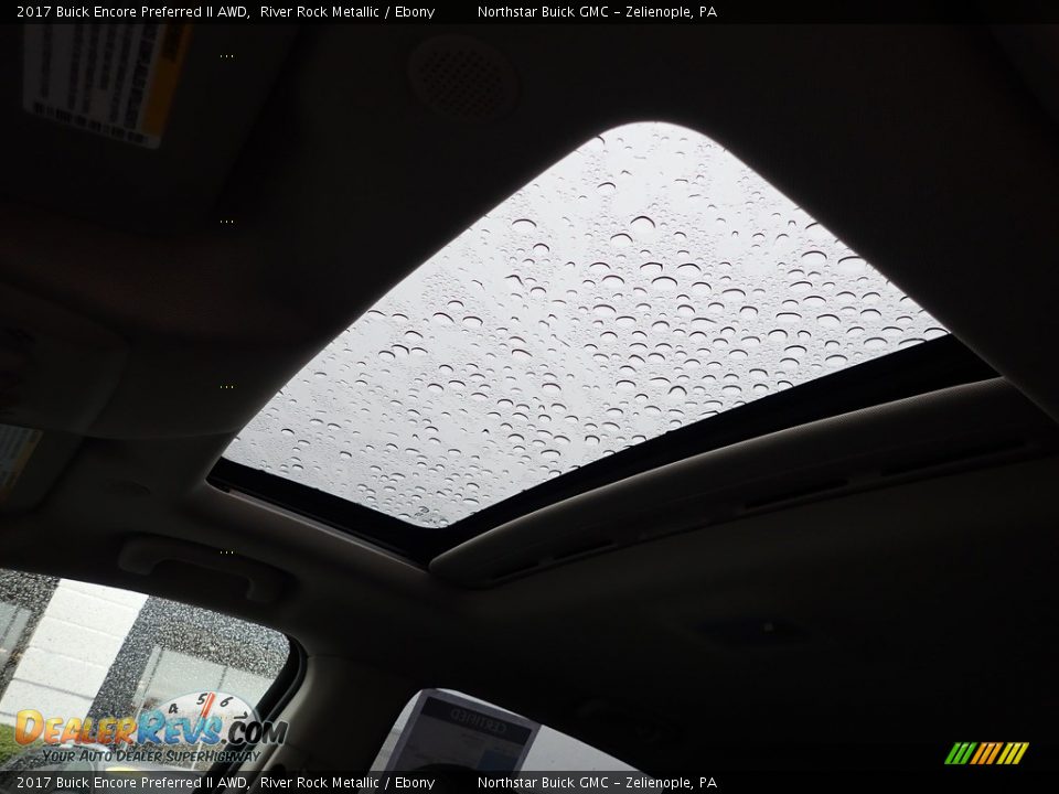 2017 Buick Encore Preferred II AWD River Rock Metallic / Ebony Photo #16