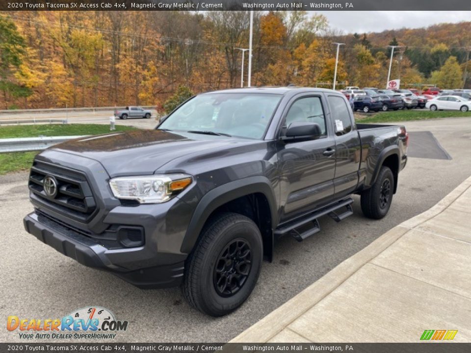 2020 Toyota Tacoma SX Access Cab 4x4 Magnetic Gray Metallic / Cement Photo #11