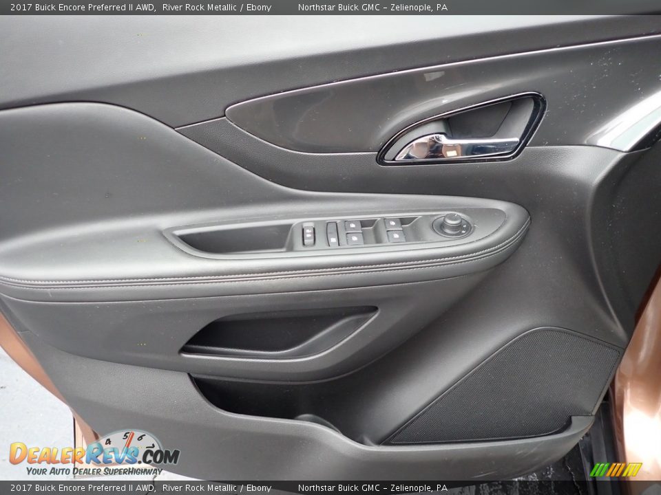 2017 Buick Encore Preferred II AWD River Rock Metallic / Ebony Photo #21