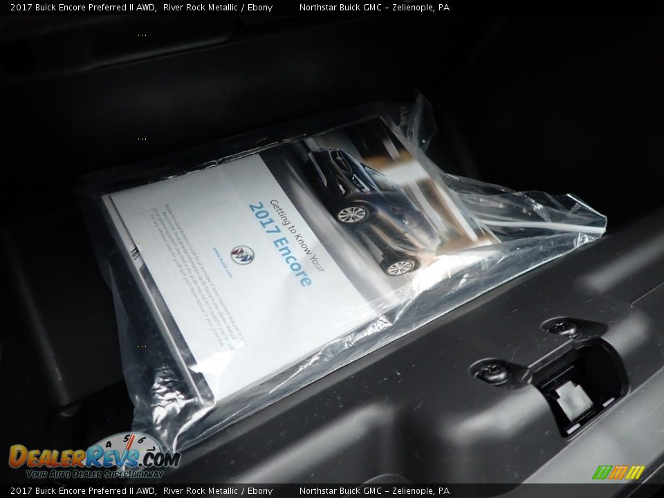 2017 Buick Encore Preferred II AWD River Rock Metallic / Ebony Photo #23
