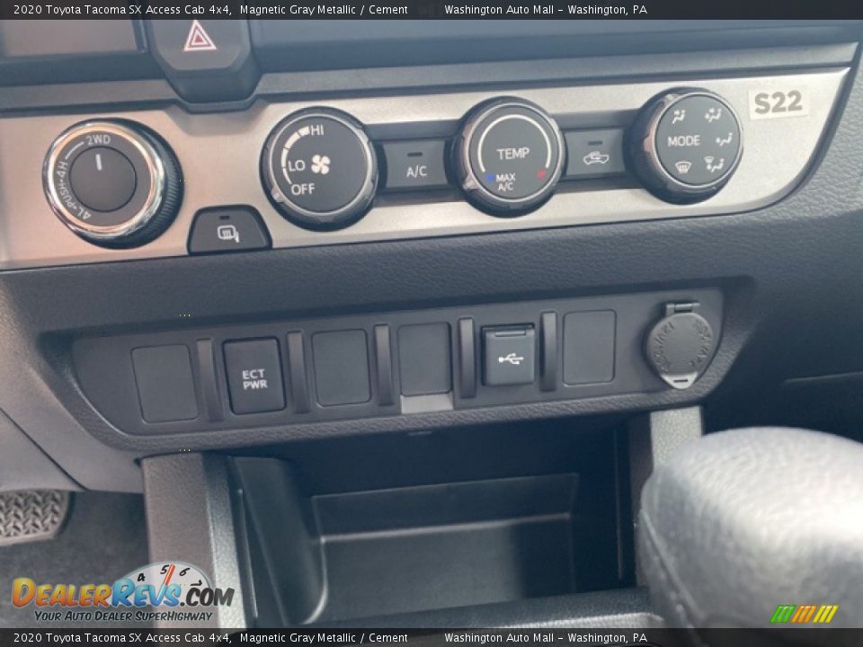 2020 Toyota Tacoma SX Access Cab 4x4 Magnetic Gray Metallic / Cement Photo #17