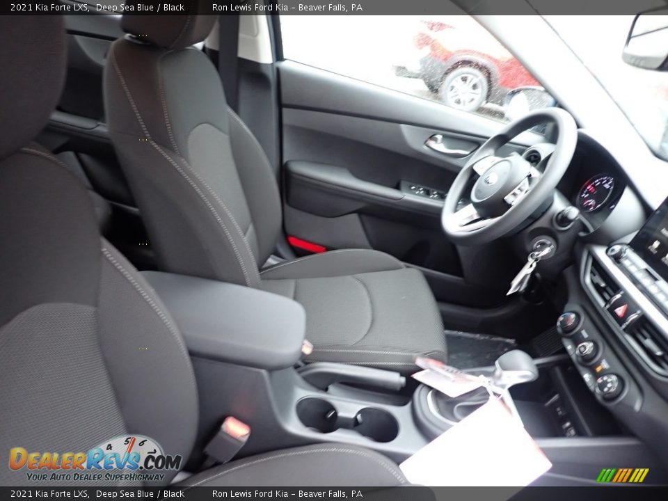 2021 Kia Forte LXS Deep Sea Blue / Black Photo #10