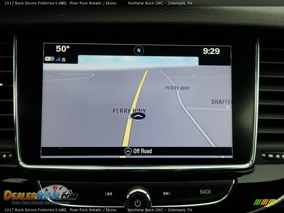 2017 Buick Encore Preferred II AWD River Rock Metallic / Ebony Photo #25