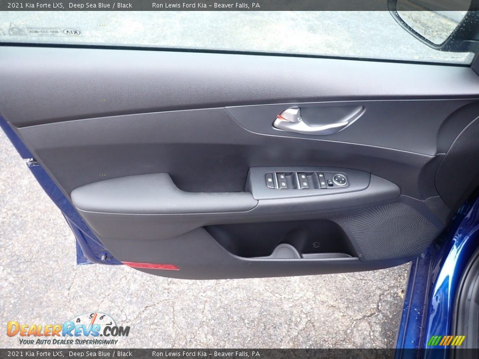 2021 Kia Forte LXS Deep Sea Blue / Black Photo #12