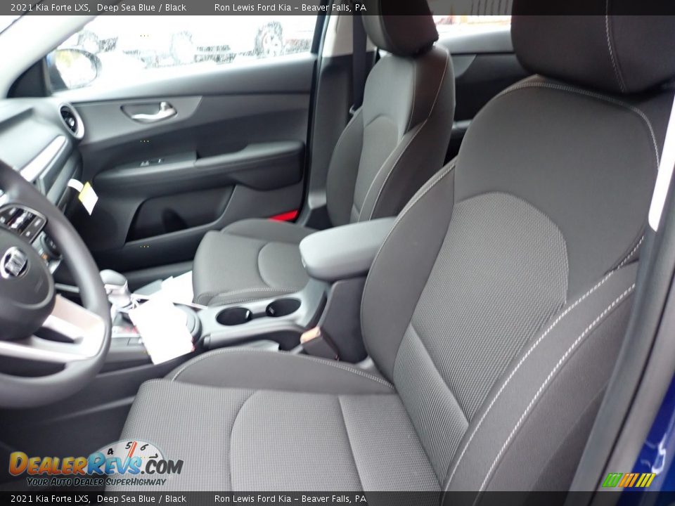2021 Kia Forte LXS Deep Sea Blue / Black Photo #13