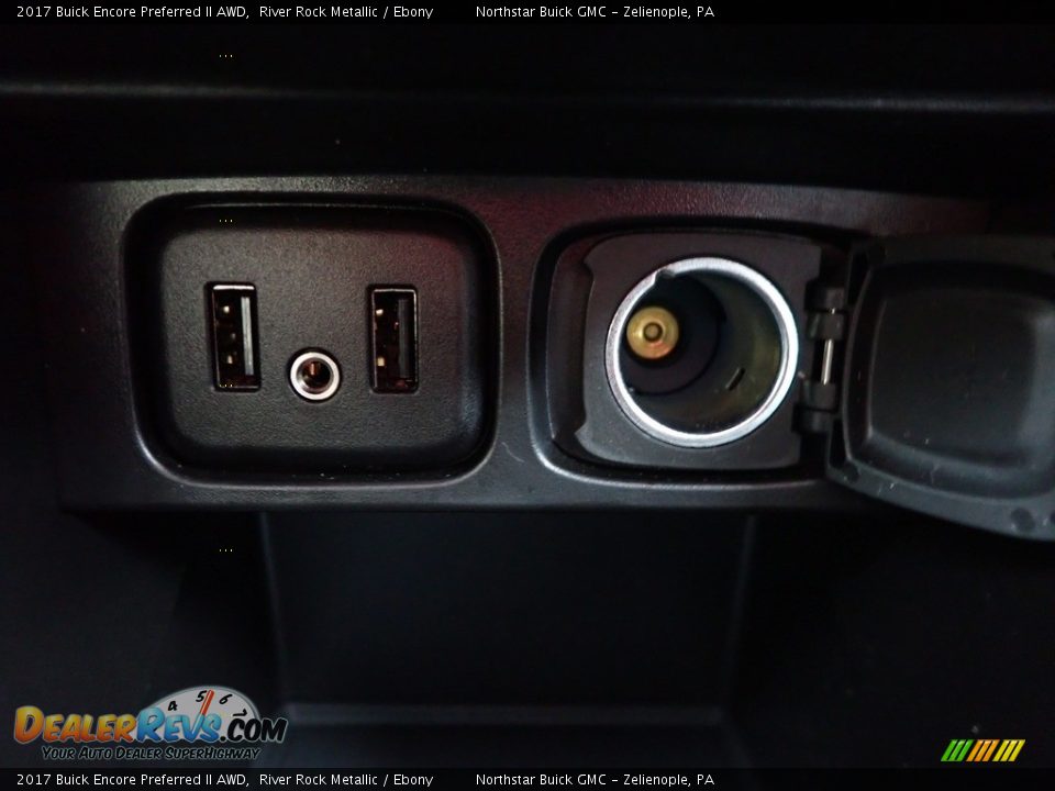 2017 Buick Encore Preferred II AWD River Rock Metallic / Ebony Photo #29