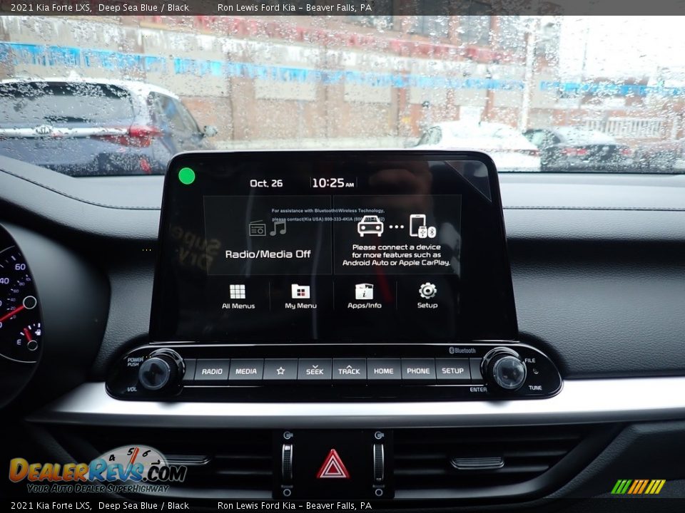 2021 Kia Forte LXS Deep Sea Blue / Black Photo #15